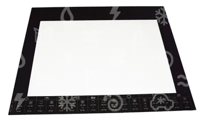 sklo dveří trouby AMICA, 390 x 469 mm, vnitřní